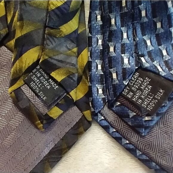 USED Men's Ties Duo Set 5 - Picture 3 of 3